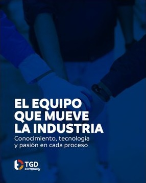 Pieza editorial de TGD Company sobre su equipo de especialistas en la industria.